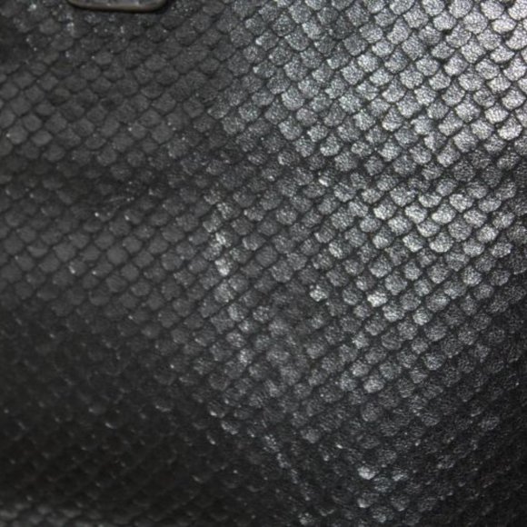 AIMEE KESTENBERG BLACK SNAKE LARGE SHOULDER BAG! - Picture 3 of 10
